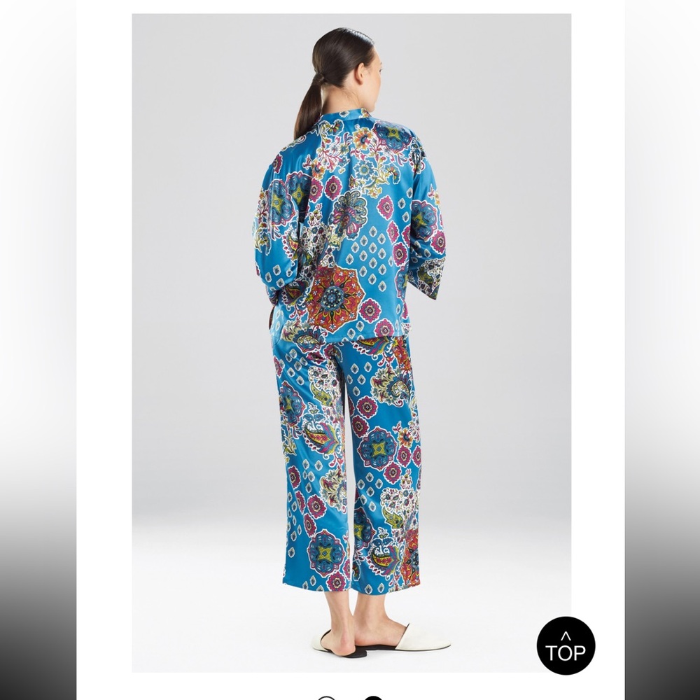 Natori Ottoman satin pajama set - Picture 2 of 6